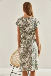 Kadın Multi Desenli Beli Lastikli Elbise 60101047