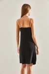 Bianco Lucci Kadın İp Askılı Basic Sandy Kumaş Elbise 60101012
